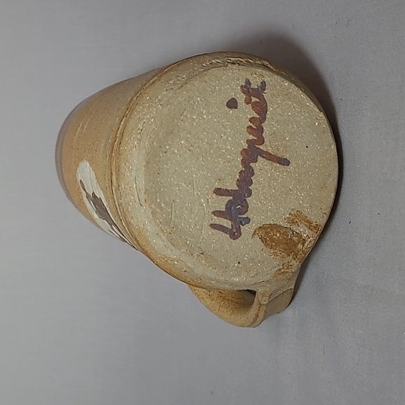 1979 Minnesota Renaissance Festival Pottery Mug Artist Signed Holmquist - Picture 4 of 6